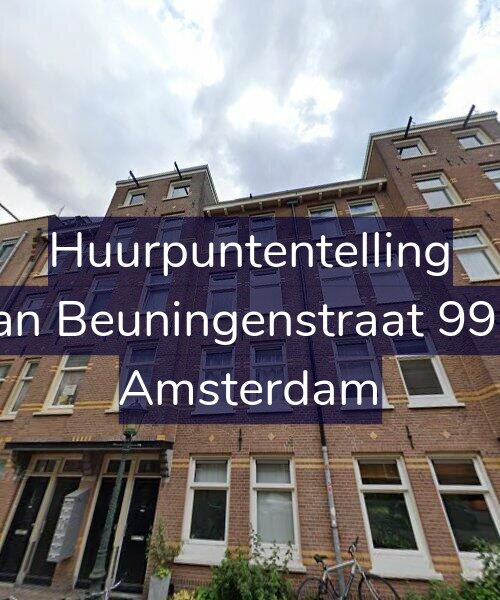 Foto gevel Huurpuntentelling voor Van Beuningenstraat 99-1, Amsterdam