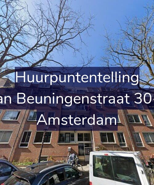 Foto gevel Huurpuntentelling voor Van Beuningenstraat 30-A, Amsterdam