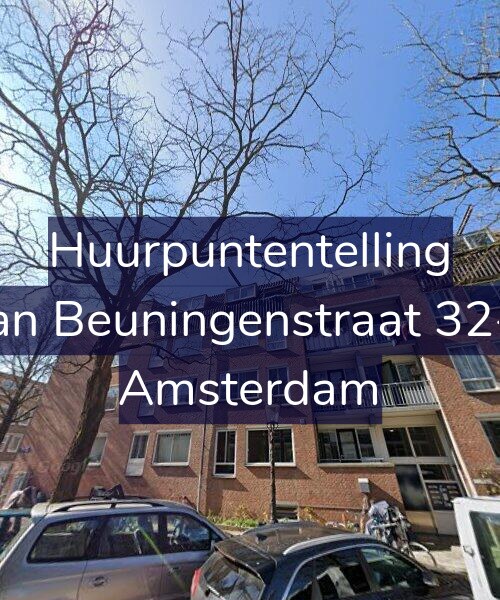 Foto gevel Huurpuntentelling voor Van Beuningenstraat 32-A, Amsterdam