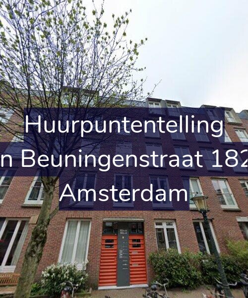 Foto gevel Huurpuntentelling voor Van Beuningenstraat 182-E, Amsterdam