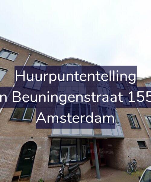 Foto gevel Huurpuntentelling voor Van Beuningenstraat 155-C, Amsterdam