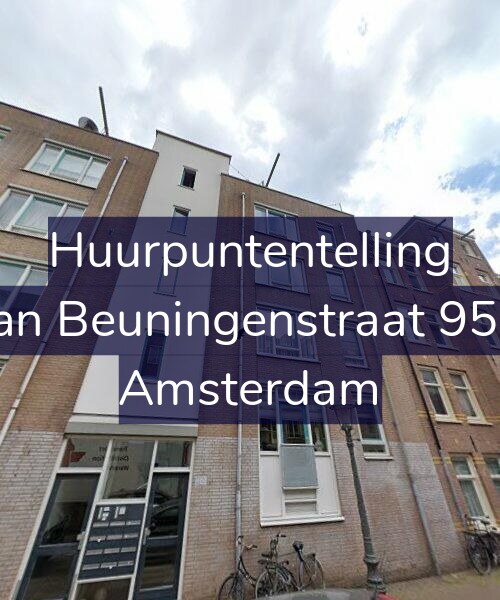 Foto gevel Huurpuntentelling voor Van Beuningenstraat 95-F, Amsterdam