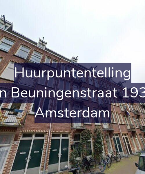 Foto gevel Huurpuntentelling voor Van Beuningenstraat 193-H, Amsterdam