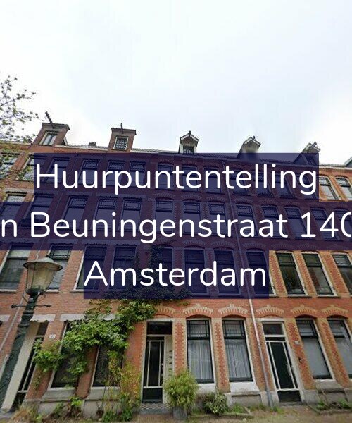 Foto gevel Huurpuntentelling voor Van Beuningenstraat 140-3, Amsterdam