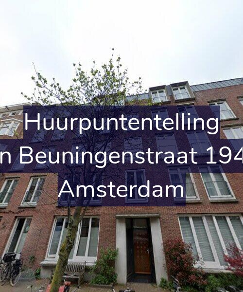 Foto gevel Huurpuntentelling voor Van Beuningenstraat 194-A, Amsterdam
