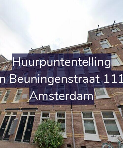 Foto gevel Huurpuntentelling voor Van Beuningenstraat 111-H, Amsterdam