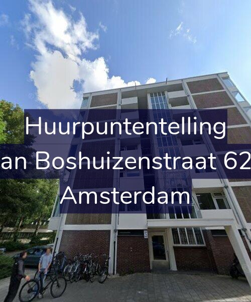 Foto gevel Huurpuntentelling voor Van Boshuizenstraat 623, Amsterdam