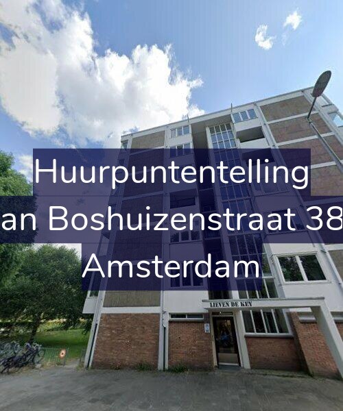 Foto gevel Huurpuntentelling voor Van Boshuizenstraat 383, Amsterdam