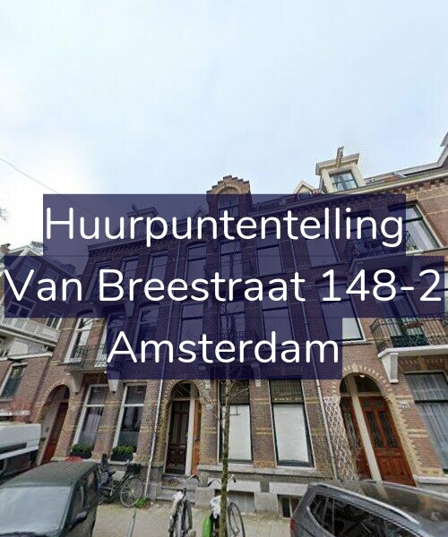 Foto gevel Huurpuntentelling voor Van Breestraat 148-2, Amsterdam