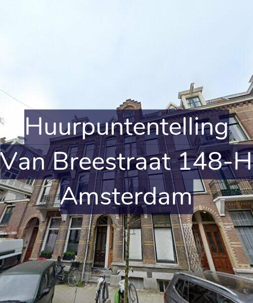 Foto gevel Huurpuntentelling voor Van Breestraat 148-H, Amsterdam