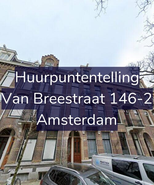 Foto gevel Huurpuntentelling voor Van Breestraat 146-2, Amsterdam