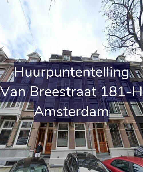 Foto gevel Huurpuntentelling voor Van Breestraat 181-H, Amsterdam