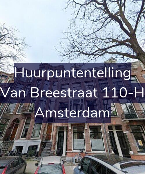 Foto gevel Huurpuntentelling voor Van Breestraat 110-H, Amsterdam