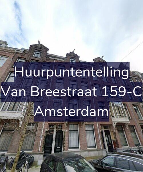 Foto gevel Huurpuntentelling voor Van Breestraat 159-C, Amsterdam