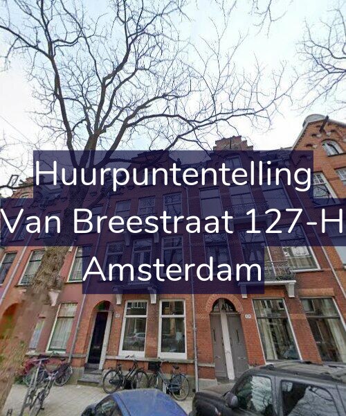 Foto gevel Huurpuntentelling voor Van Breestraat 127-H, Amsterdam