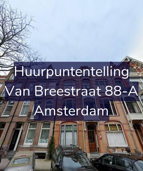 Foto gevel Huurpuntentelling voor Van Breestraat 88-A, Amsterdam