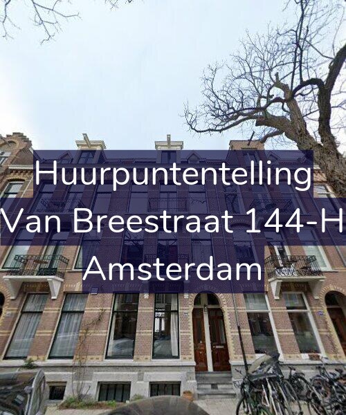 Foto gevel Huurpuntentelling voor Van Breestraat 144-H, Amsterdam
