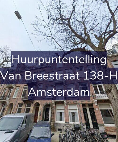 Foto gevel Huurpuntentelling voor Van Breestraat 138-H, Amsterdam
