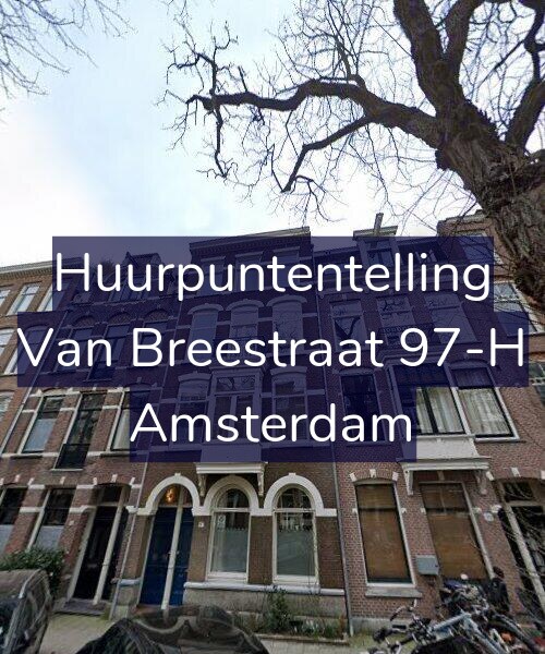 Foto gevel Huurpuntentelling voor Van Breestraat 97-H, Amsterdam