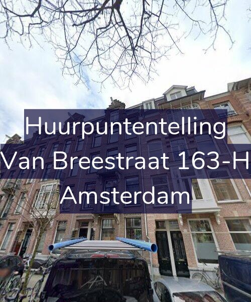 Foto gevel Huurpuntentelling voor Van Breestraat 163-H, Amsterdam