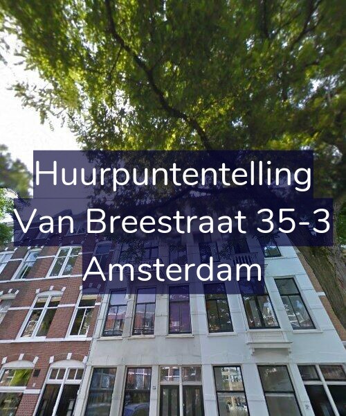 Foto gevel Huurpuntentelling voor Van Breestraat 35-3, Amsterdam