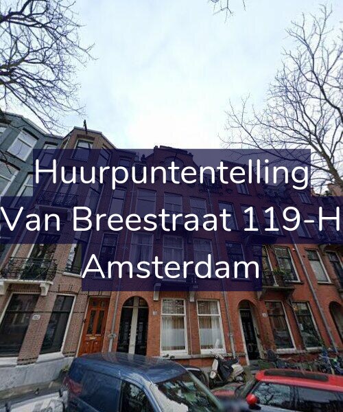 Foto gevel Huurpuntentelling voor Van Breestraat 119-H, Amsterdam