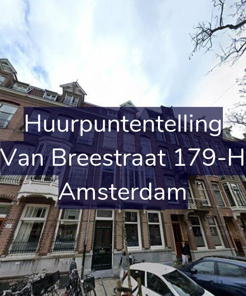 Foto gevel Huurpuntentelling voor Van Breestraat 179-H, Amsterdam