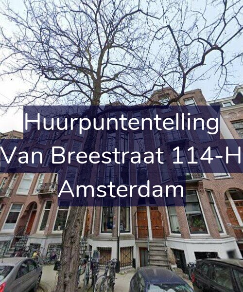 Foto gevel Huurpuntentelling voor Van Breestraat 114-H, Amsterdam