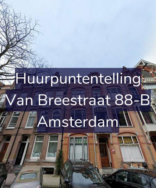 Foto gevel Huurpuntentelling voor Van Breestraat 88-B, Amsterdam
