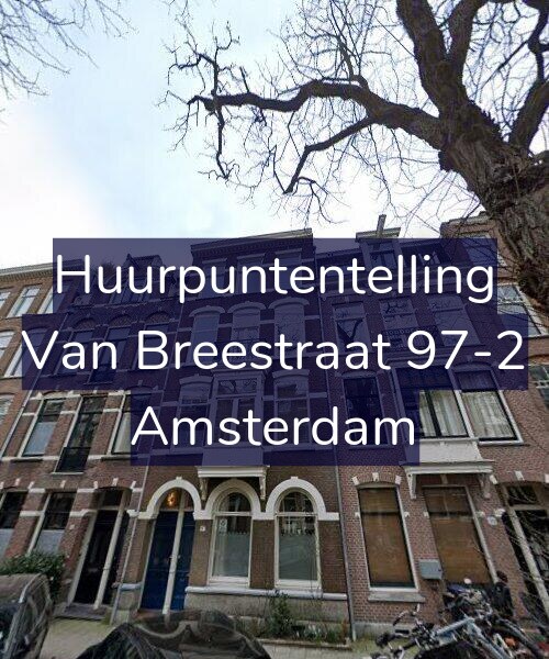 Foto gevel Huurpuntentelling voor Van Breestraat 97-2, Amsterdam