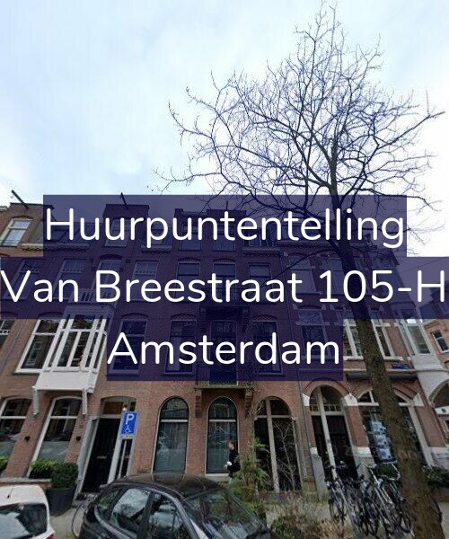 Foto gevel Huurpuntentelling voor Van Breestraat 105-H, Amsterdam