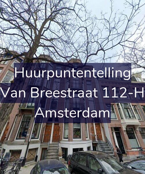 Foto gevel Huurpuntentelling voor Van Breestraat 112-H, Amsterdam