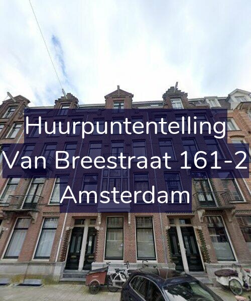 Foto gevel Huurpuntentelling voor Van Breestraat 161-2, Amsterdam