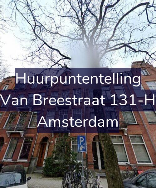 Foto gevel Huurpuntentelling voor Van Breestraat 131-H, Amsterdam