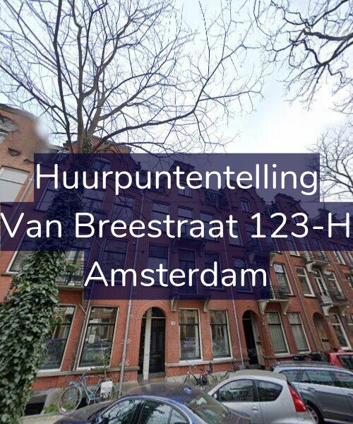 Foto gevel Huurpuntentelling voor Van Breestraat 123-H, Amsterdam