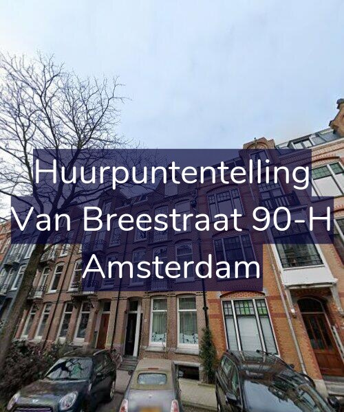 Foto gevel Huurpuntentelling voor Van Breestraat 90-H, Amsterdam