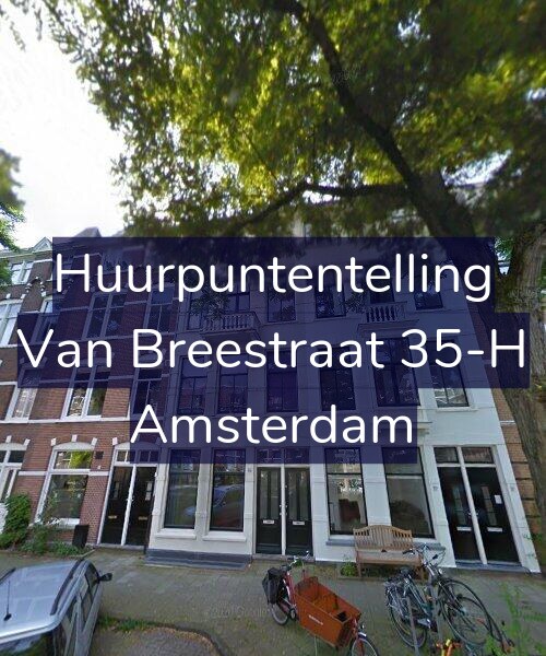 Foto gevel Huurpuntentelling voor Van Breestraat 35-H, Amsterdam