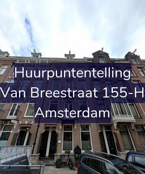 Foto gevel Huurpuntentelling voor Van Breestraat 155-H, Amsterdam