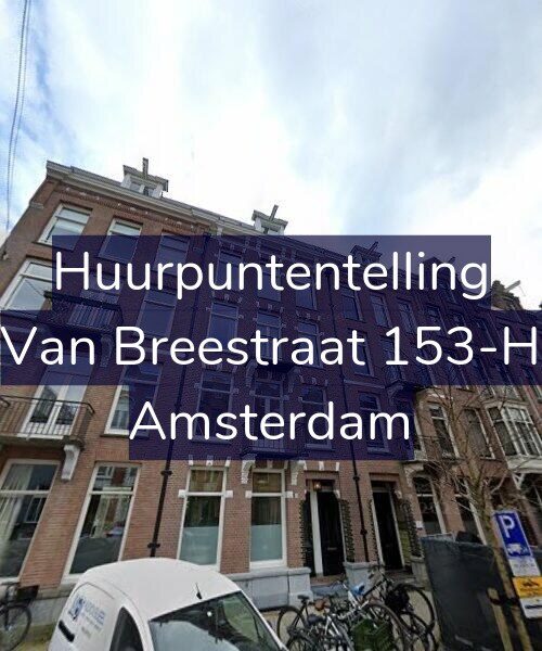 Foto gevel Huurpuntentelling voor Van Breestraat 153-H, Amsterdam