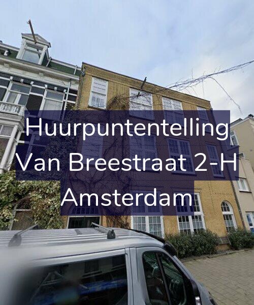 Foto gevel Huurpuntentelling voor Van Breestraat 2-H, Amsterdam