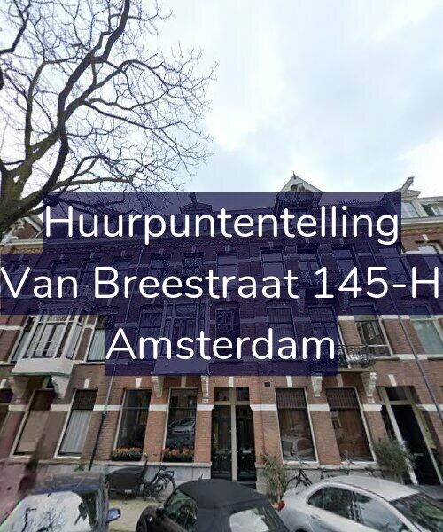 Foto gevel Huurpuntentelling voor Van Breestraat 145-H, Amsterdam