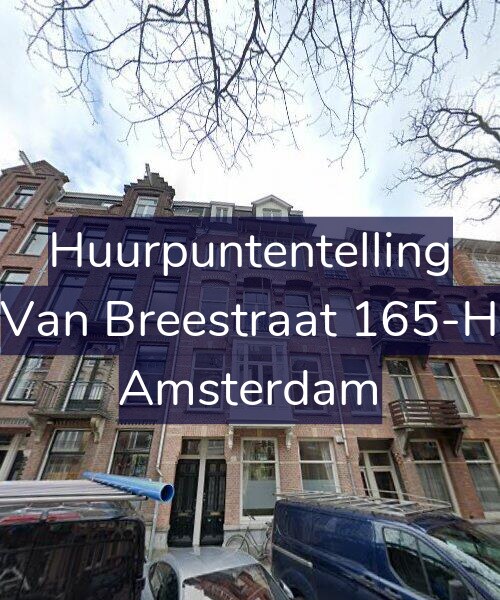 Foto gevel Huurpuntentelling voor Van Breestraat 165-H, Amsterdam