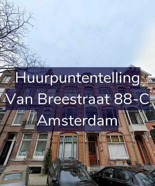 Foto gevel Huurpuntentelling voor Van Breestraat 88-C, Amsterdam