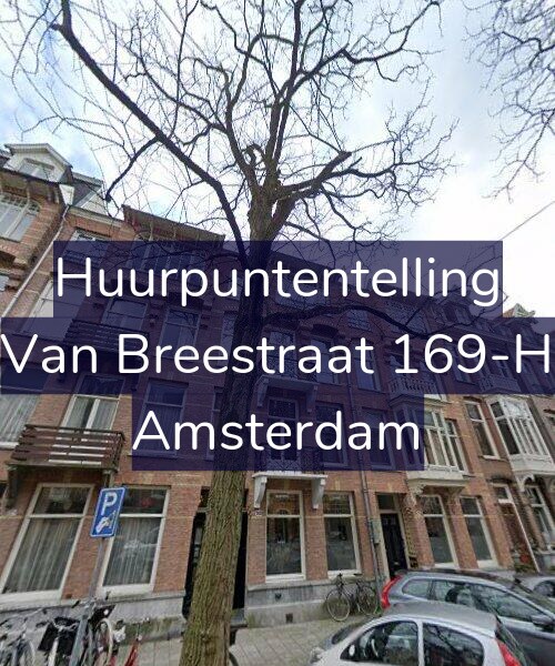 Foto gevel Huurpuntentelling voor Van Breestraat 169-H, Amsterdam