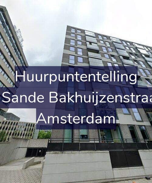 Foto gevel Huurpuntentelling voor Van de Sande Bakhuijzenstraat 2-H6, Amsterdam