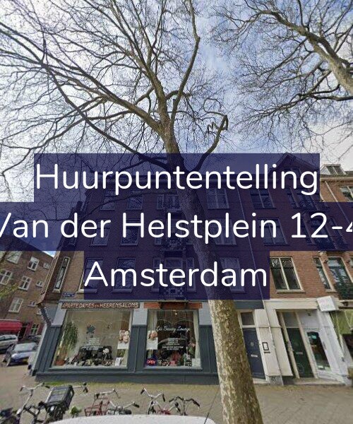 Foto gevel Huurpuntentelling voor Van der Helstplein 12-4, Amsterdam
