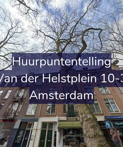 Foto gevel Huurpuntentelling voor Van der Helstplein 10-3, Amsterdam