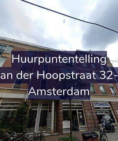 Foto gevel Huurpuntentelling voor Van der Hoopstraat 32-C, Amsterdam