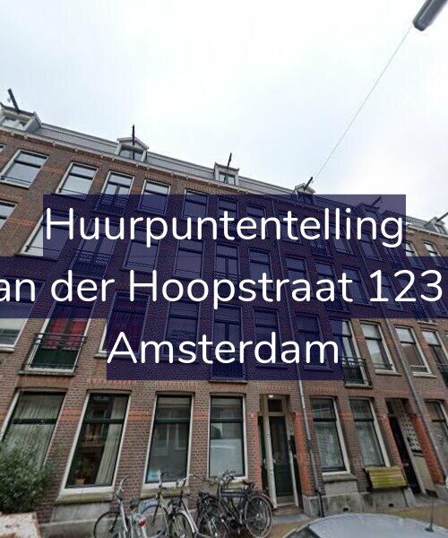 Foto gevel Huurpuntentelling voor Van der Hoopstraat 123-1, Amsterdam