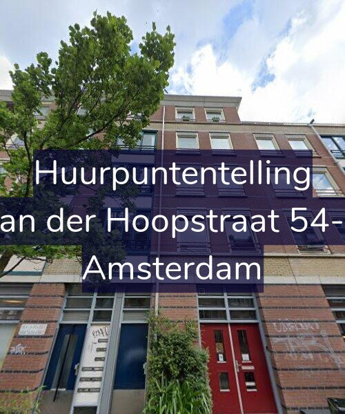 Foto gevel Huurpuntentelling voor Van der Hoopstraat 54-D, Amsterdam